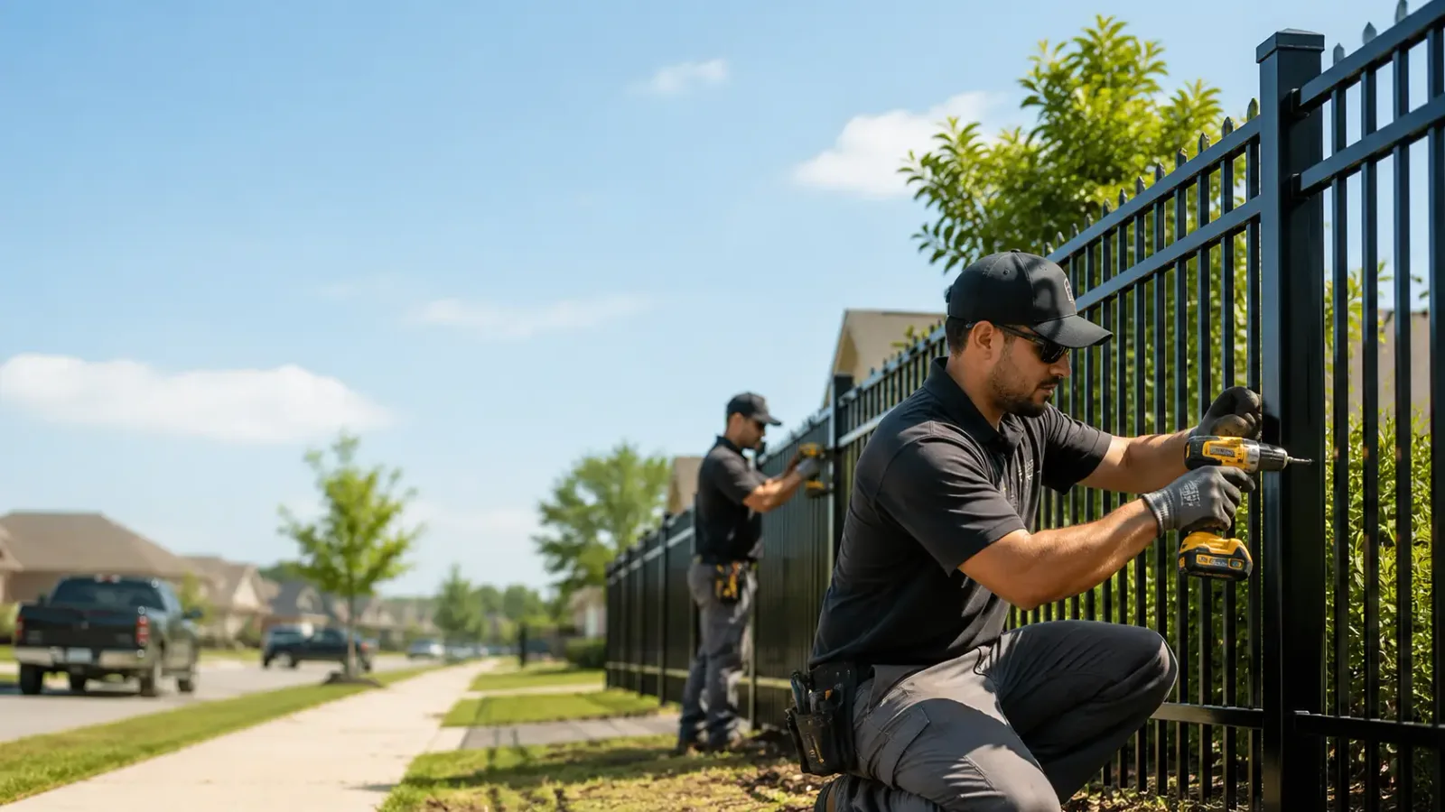 Metal Fence Installation in Wilmington, OH